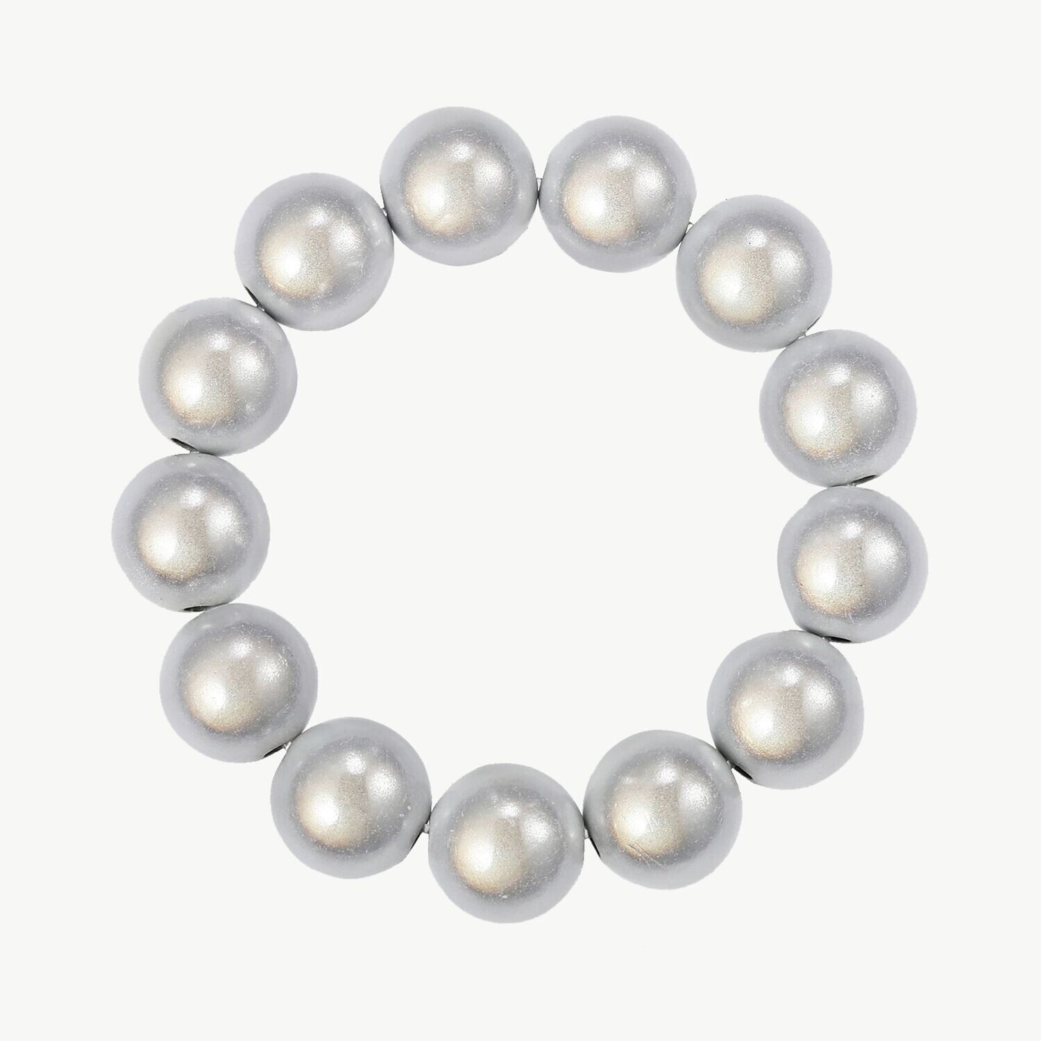 Traumperlen Armband in silber Big