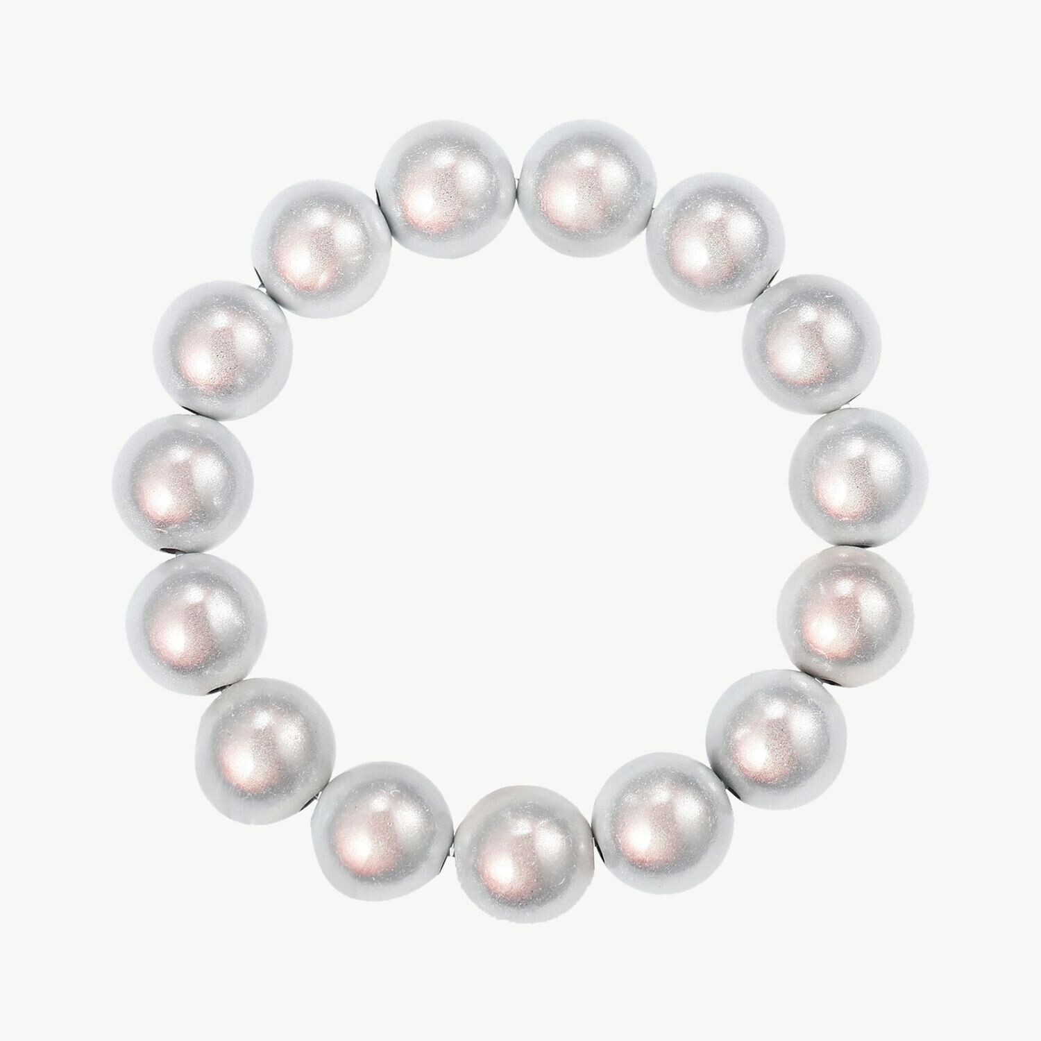 Traumperlen Armband in silber medium