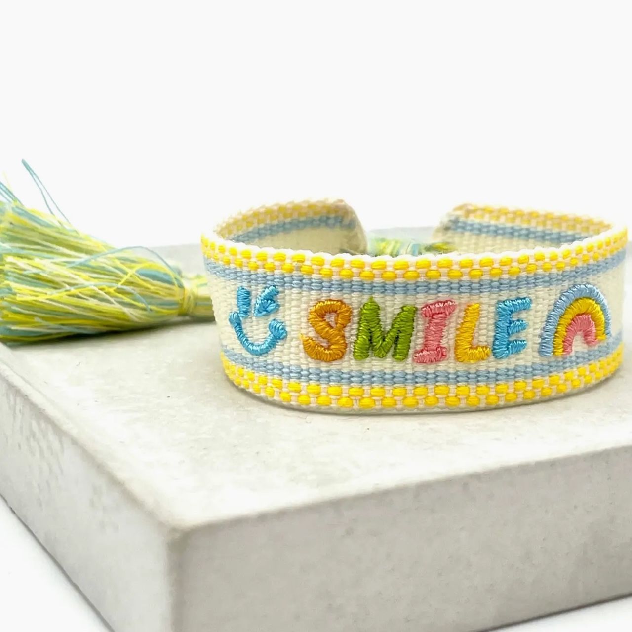 CANVAS Armband "Smile "
