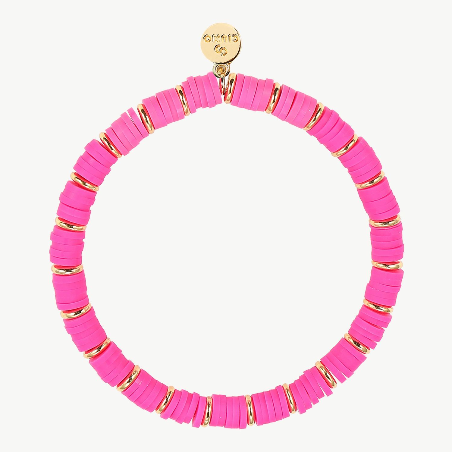 Elastisches Armband pink