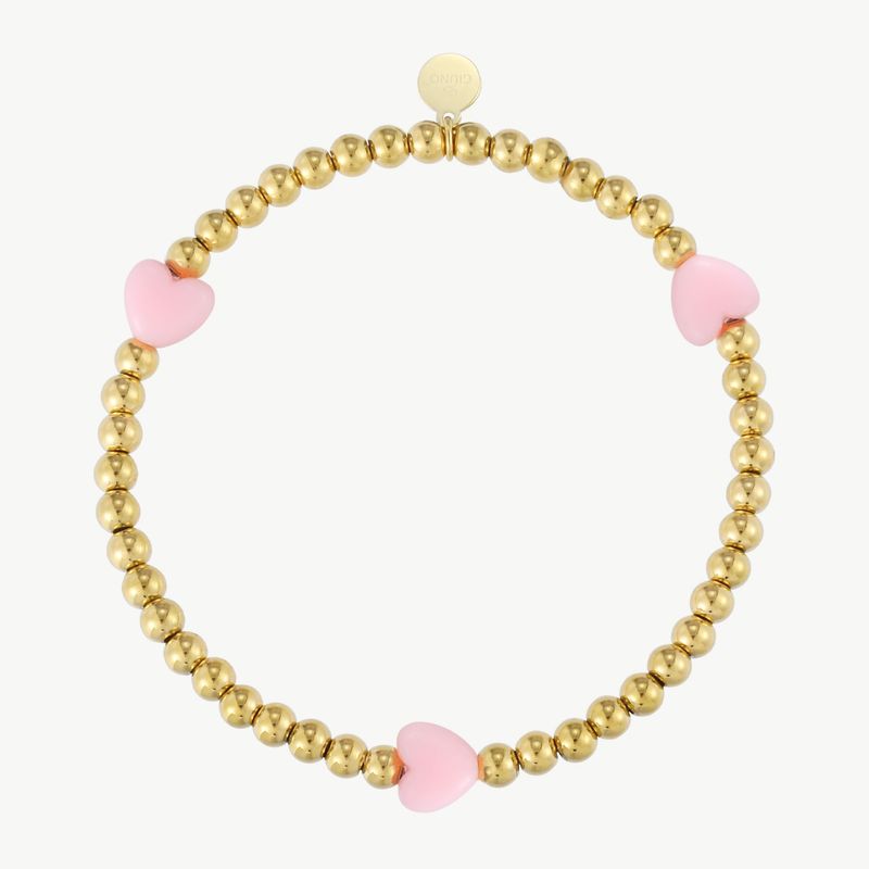 Armband "Herzchen" rosa