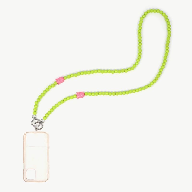 Handykette Buddha limette / orange Handykette Buddha limette / orange