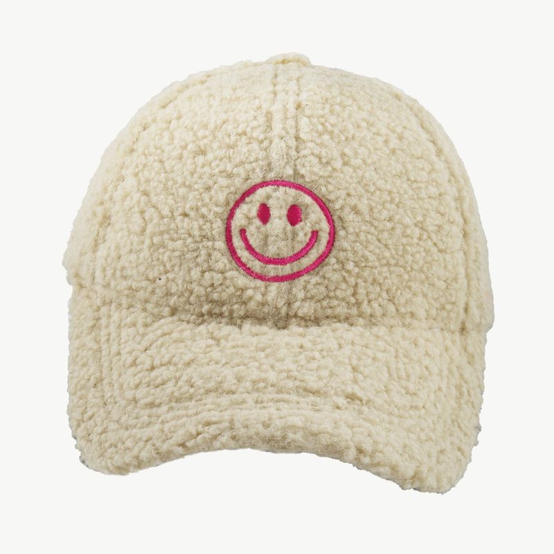 Cap "Smiley" beige / Teddy