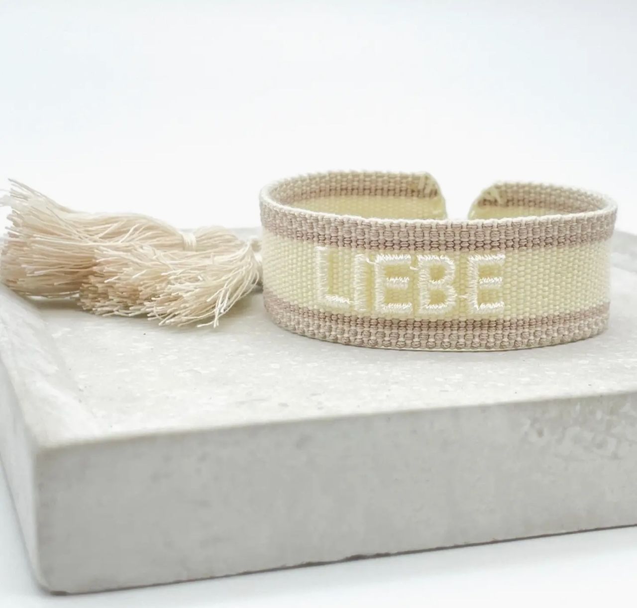 CANVAS Armband "Liebe"