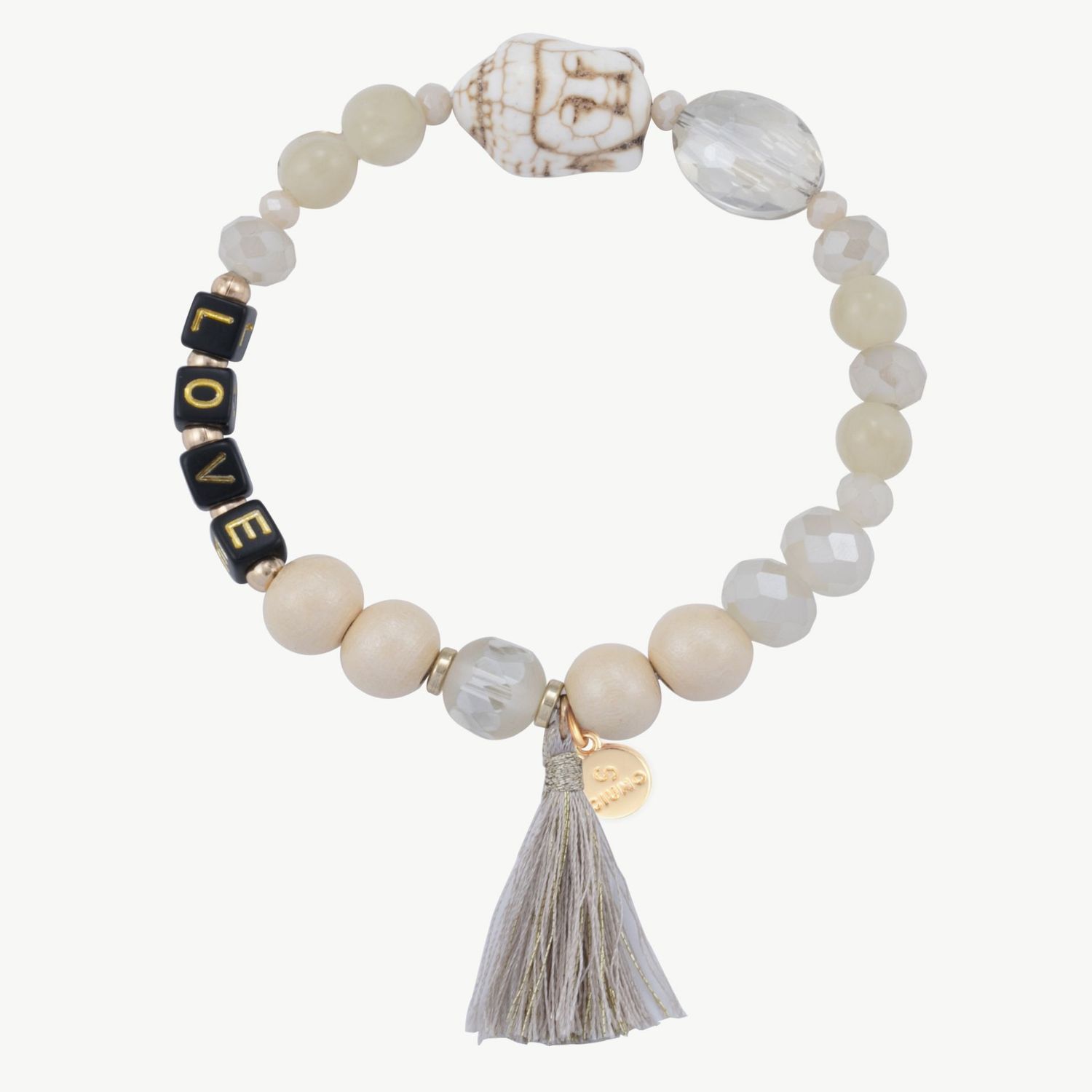 Elastisches Armband "Buddha"