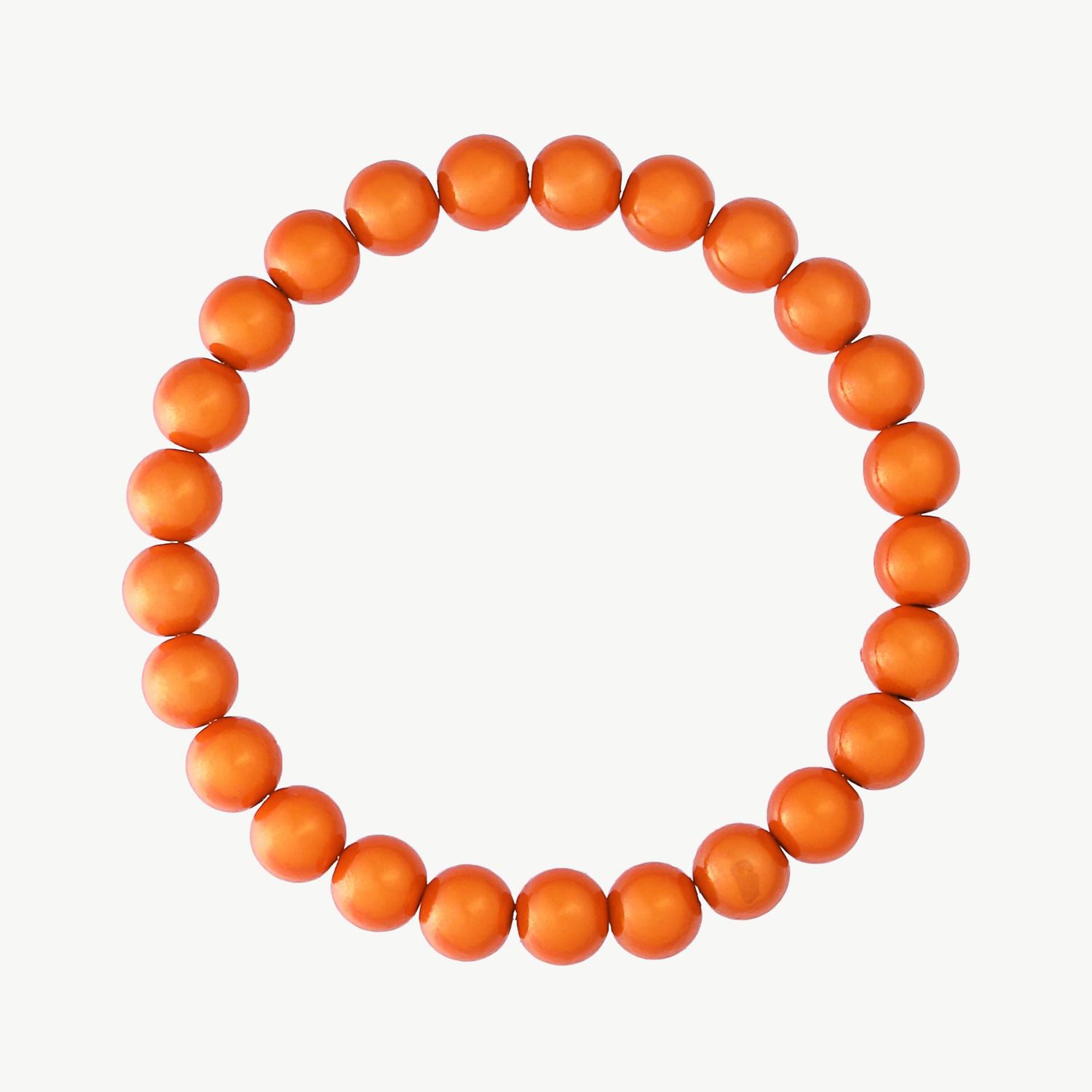 Elastisches Acrylarmband orange