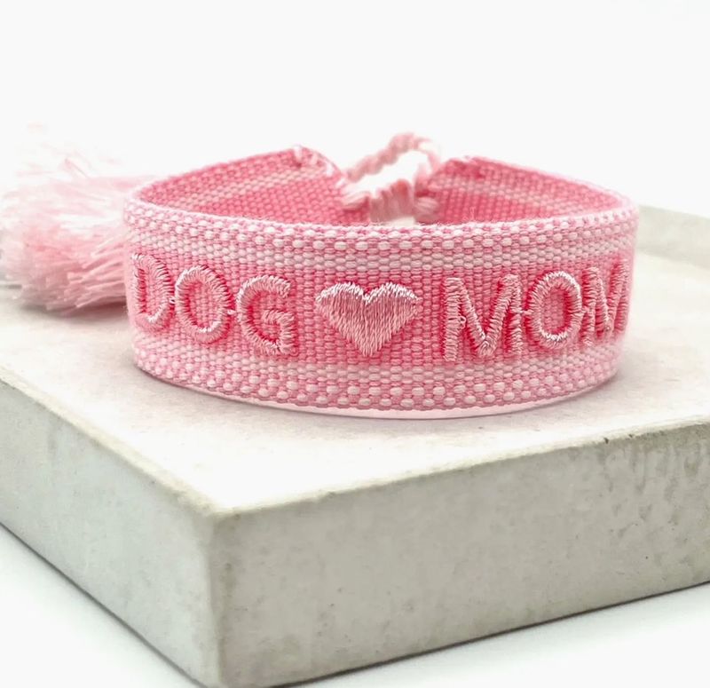 CANVAS Armband "DOG MUM"