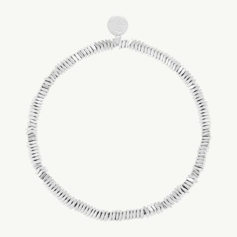 Elastisches Armband silber