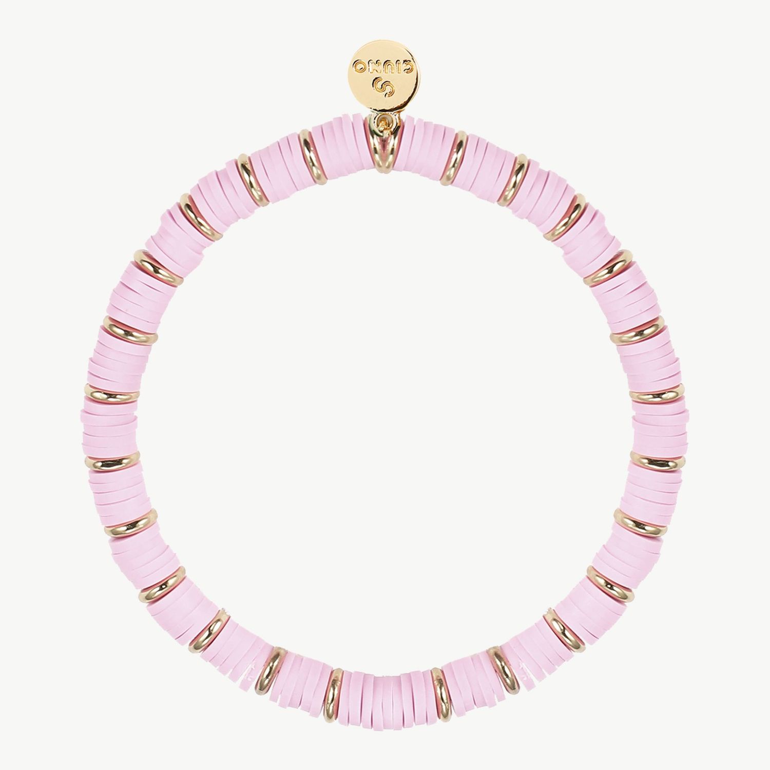 Elastisches Armband hellrosa