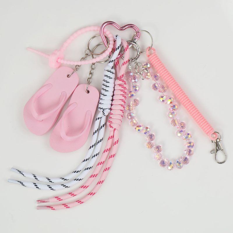 Schlüsselanhänger "Flip Flop" rosa