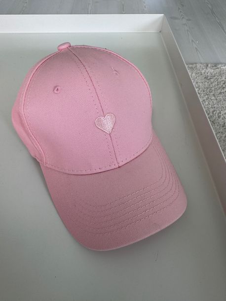 Cap "Heart" rosa