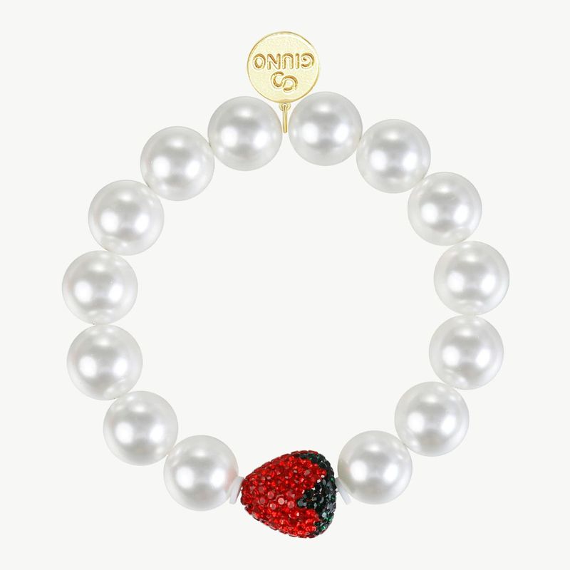 Elastisches Armband "Erdbeere"