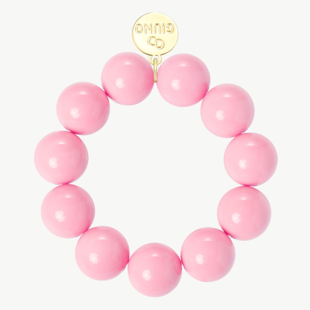Elastisches Armband aus Acryl rosa