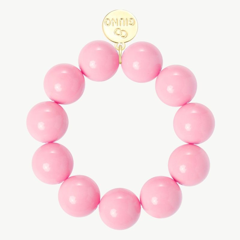 Elastisches Armband aus Acryl rosa