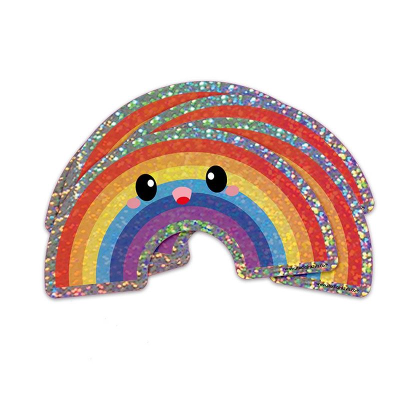 Sticker "Rainbow" Glitzer