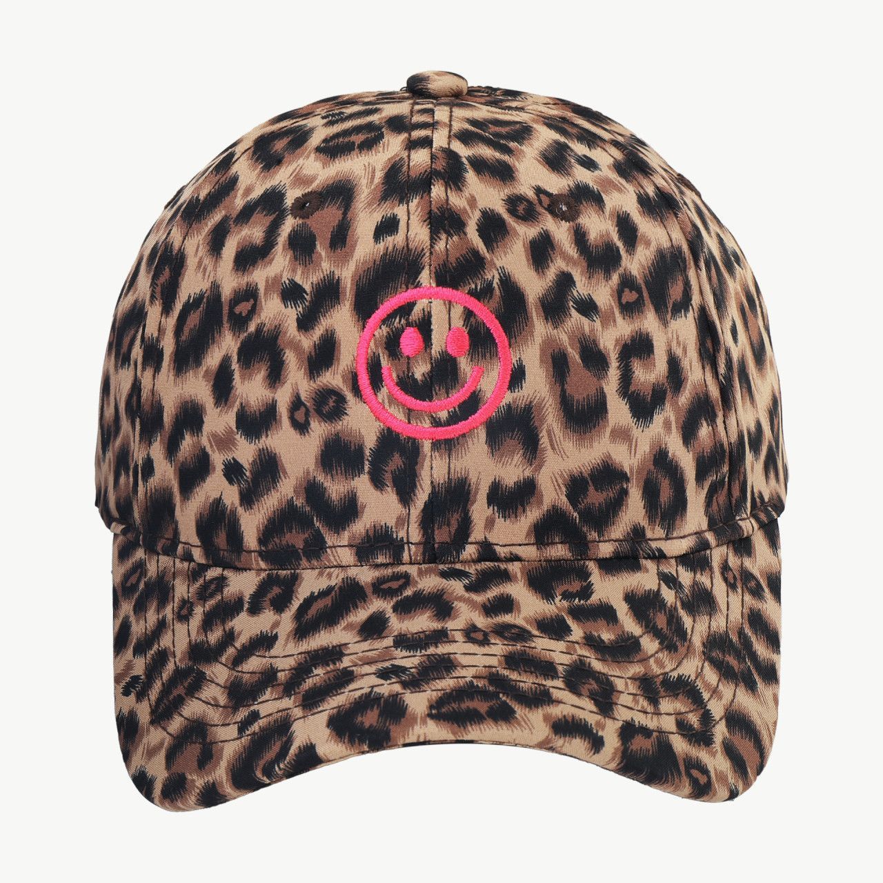 Cap Cap "Smiley" leo / pink