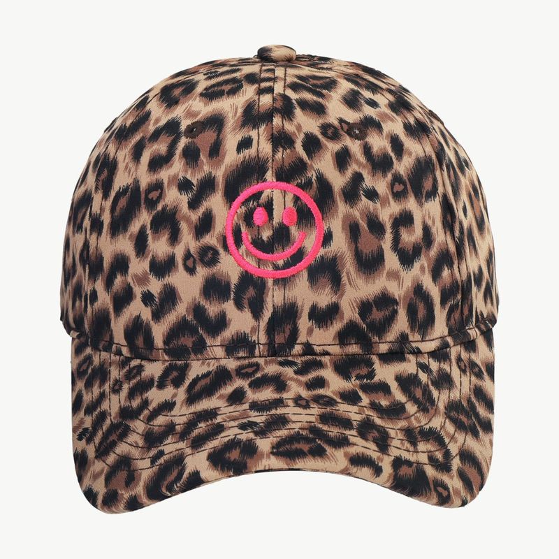Cap "Smiley" leo / pink