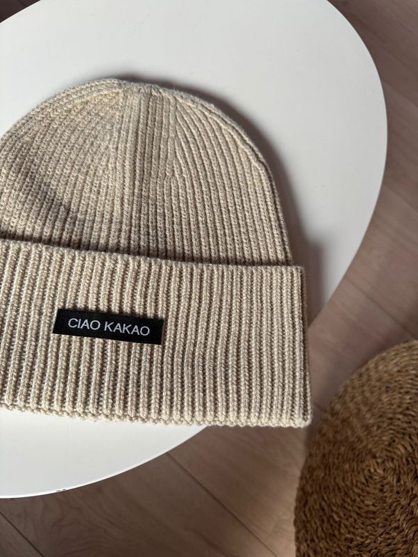 Beanie "CIAO KAKAO" Grobstrick - Collection