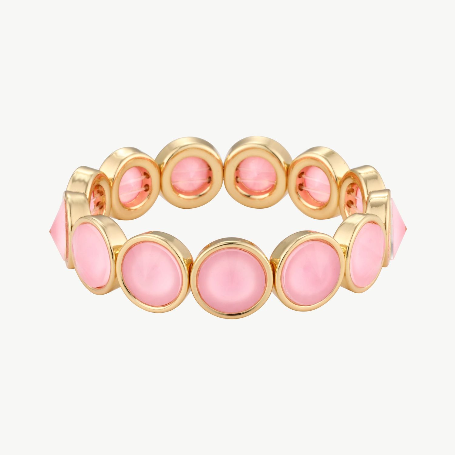 Armband aus Edelsteinlegierung rosa