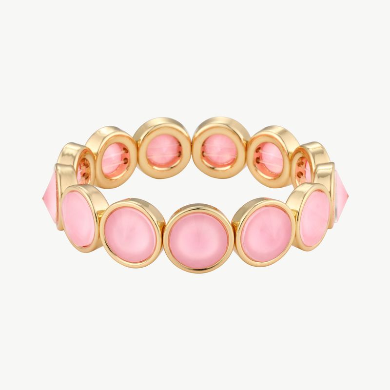Armband aus Edelsteinlegierung rosa