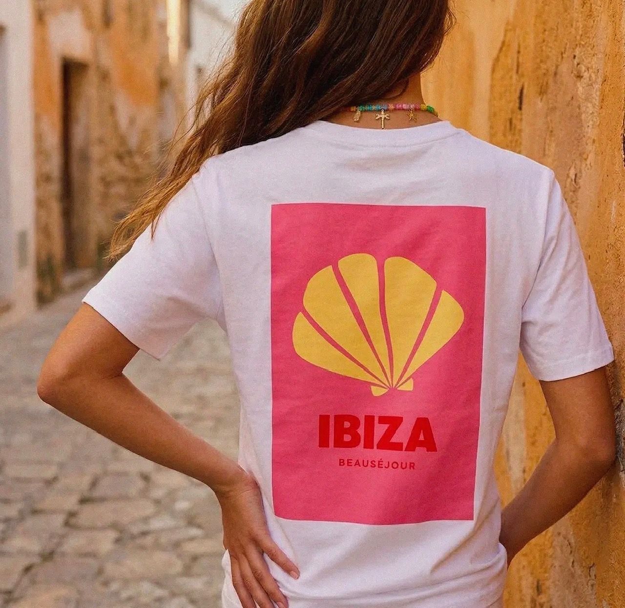 Shirt "Ibiza" weiß