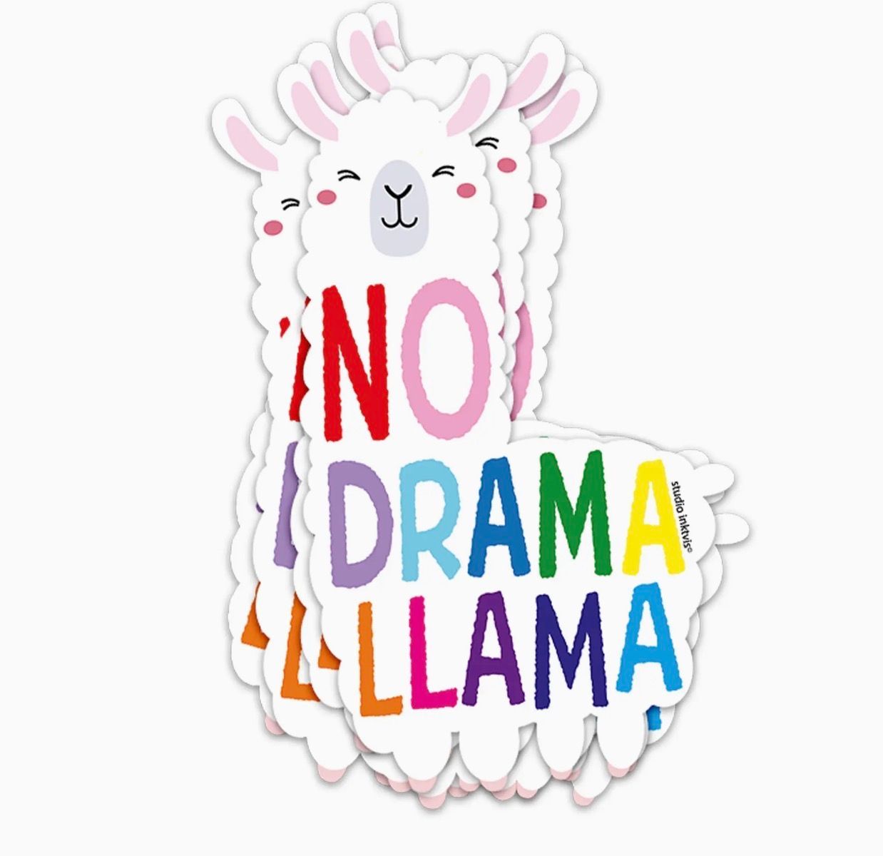 No Drama Lama Sticker