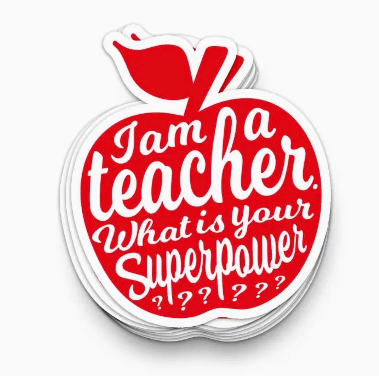 Sticker Sticker "I am a teacher...."