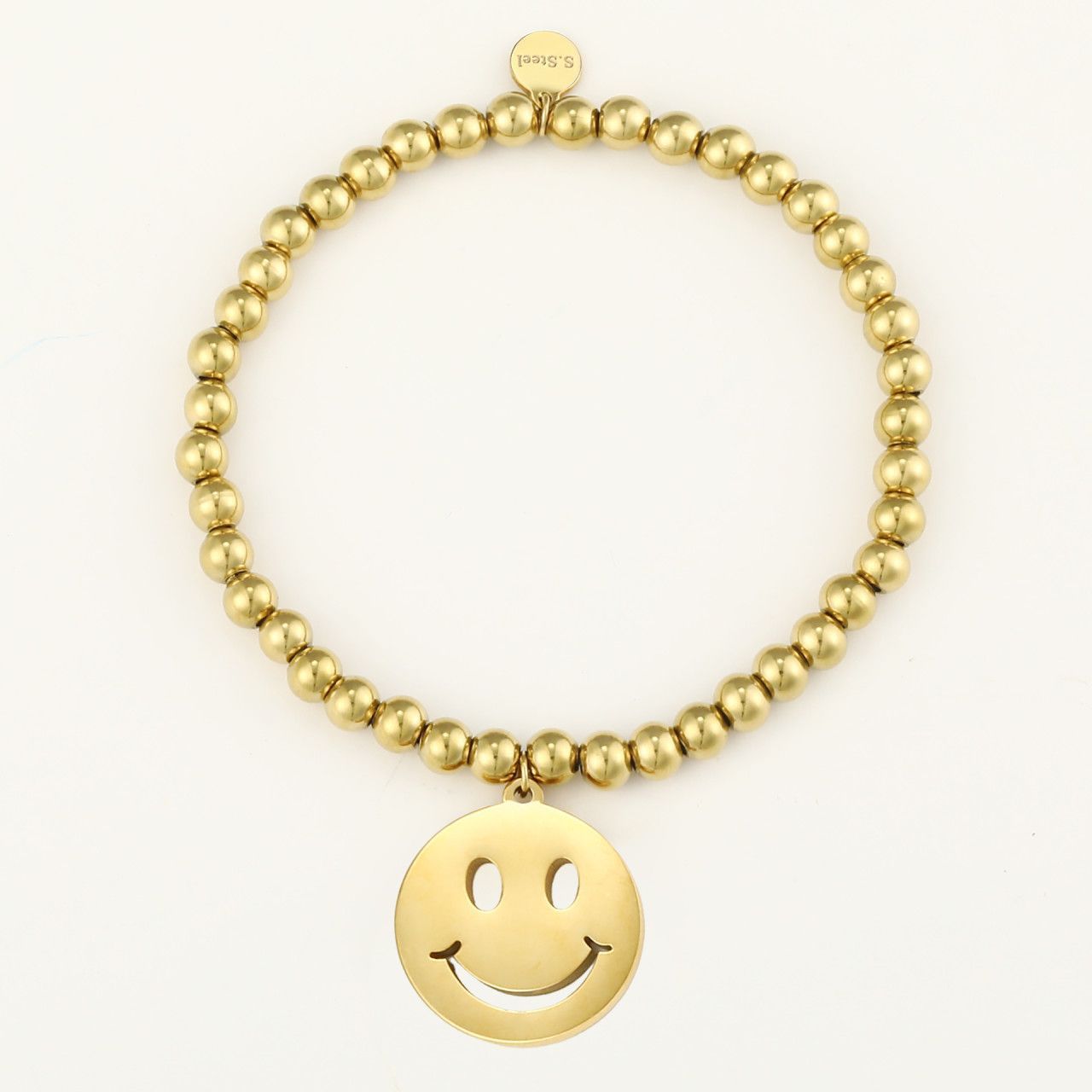 Armband "Smiley" gold