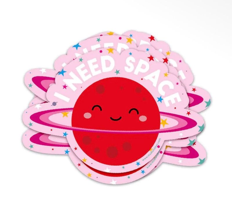 Sticker " I need space"