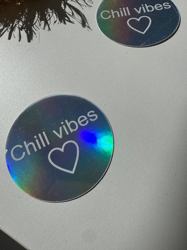 Sticker "Chill vibes"