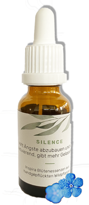 Blütenessenz Silence