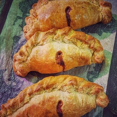 West Country Style Pasties x 2