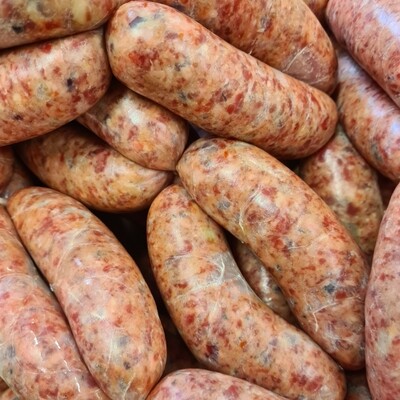 Beef & Sweet Chilli Sausages
