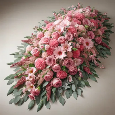 Pink mourning racket