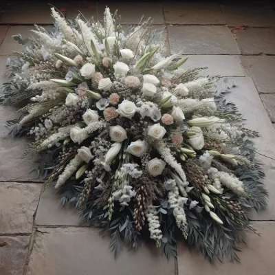 white mourning racket