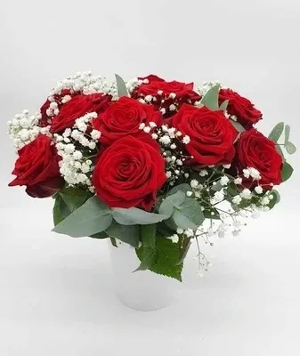 The Classic: 10 romantic roses premium