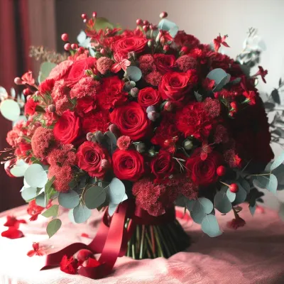 Red bouquet