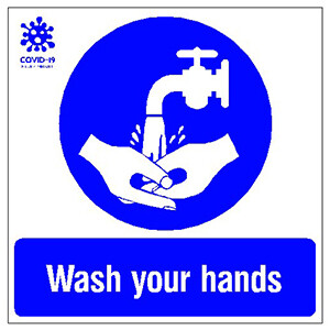 wash hands
