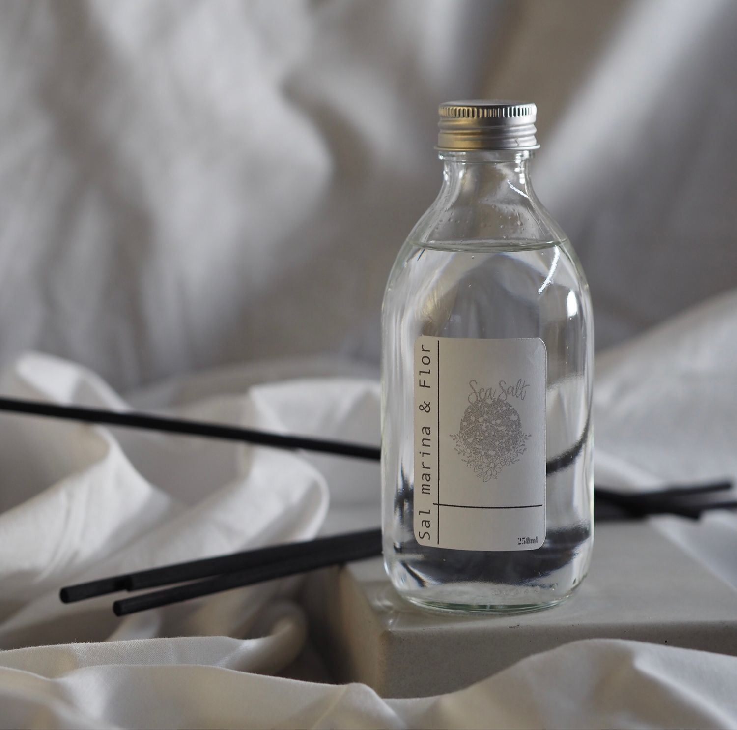 Difusor de Varillas Mikado – Sal Marina &amp; Flor