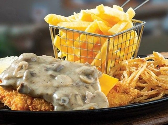 CHICKEN &amp; SCHNITZELS