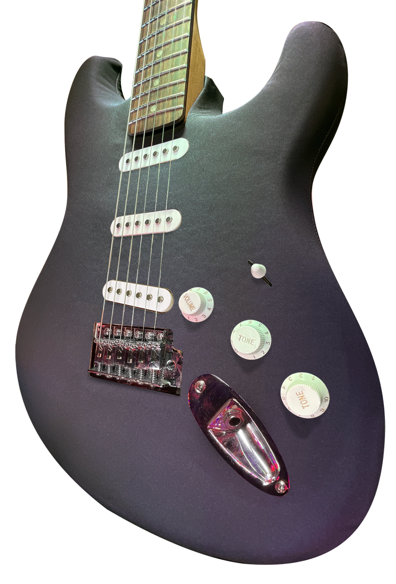 Softshell ST-Style Guitar-Kutte, Color: black