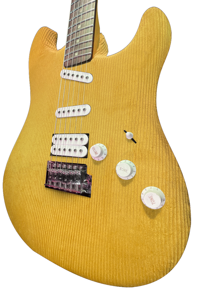 Corduroy Custom ST-Style Guitar-Kutte