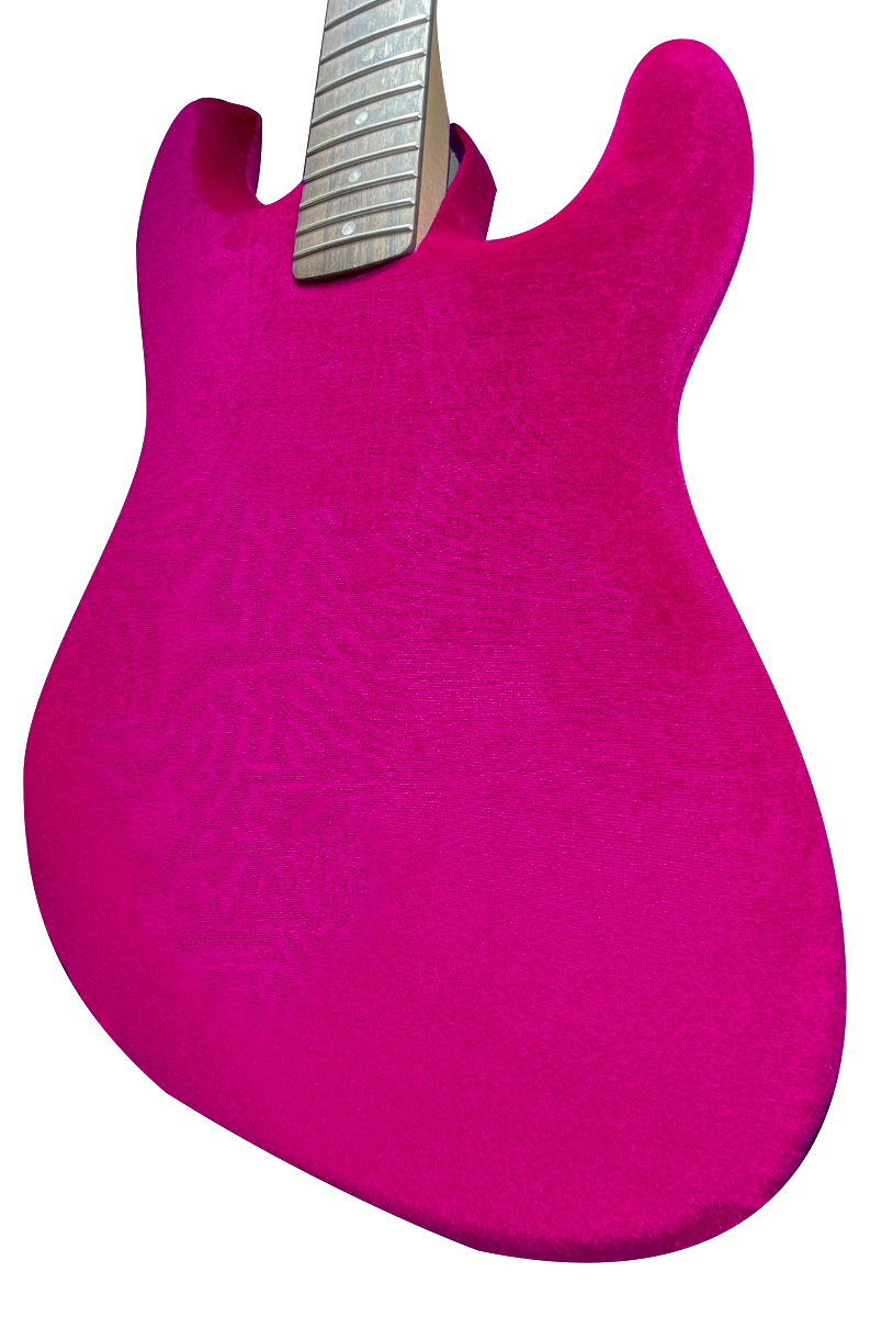 Samt Blank ST-Style Guitar-Kutte