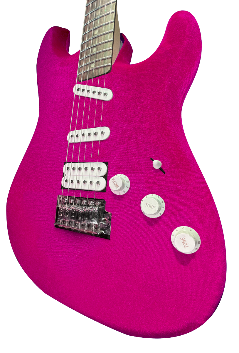 Velvet Custom ST-Style Guitar-Kutte