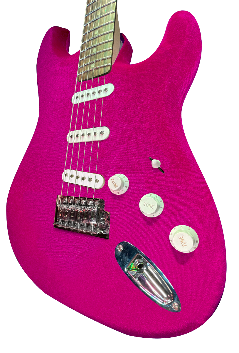 Velvet ST-Style Guitar-Kutte