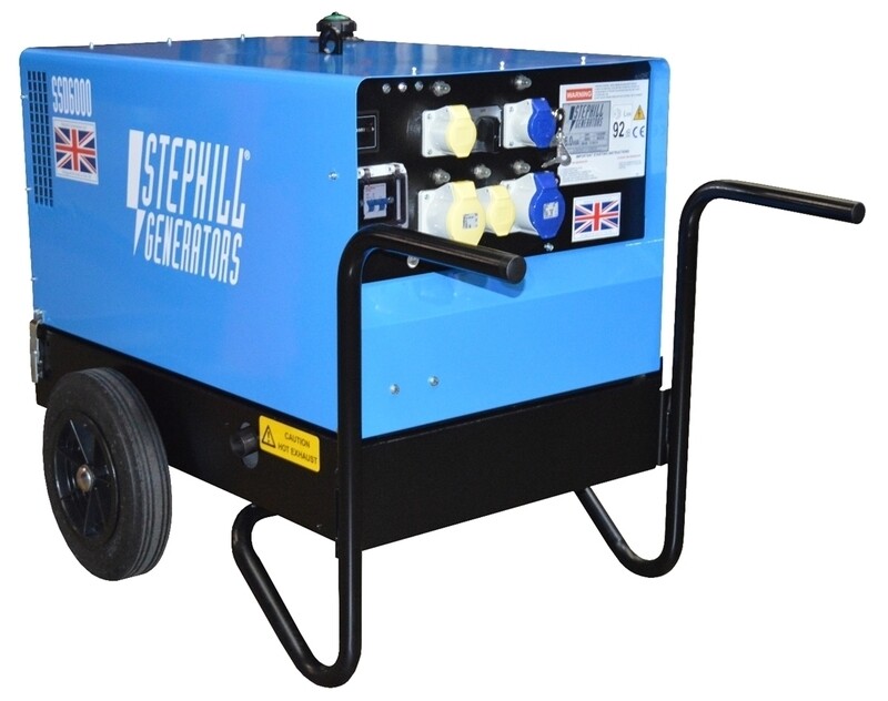 6.0kVA / 4.8kW Super Silent Diesel Generator