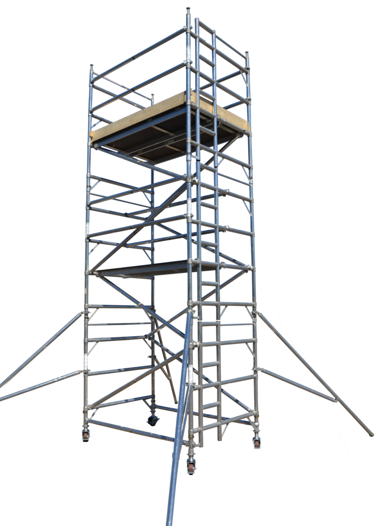 9.77m Platform Height Aluminium Scaffold Tower