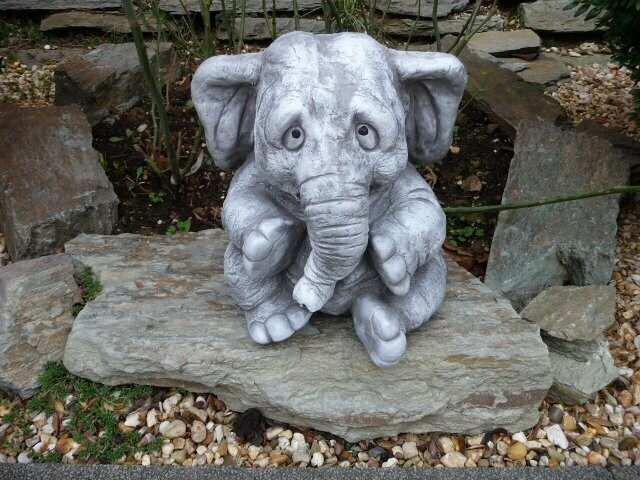 57+ Steinelefant Für Garten, Schöner elefant aus steinguss