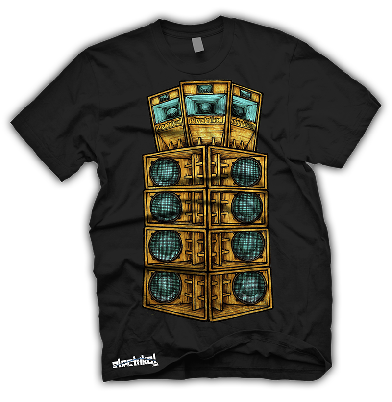 Tall Speaker Stack | T-shirt