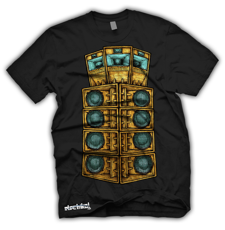 Tall Speaker Stack | T-shirt